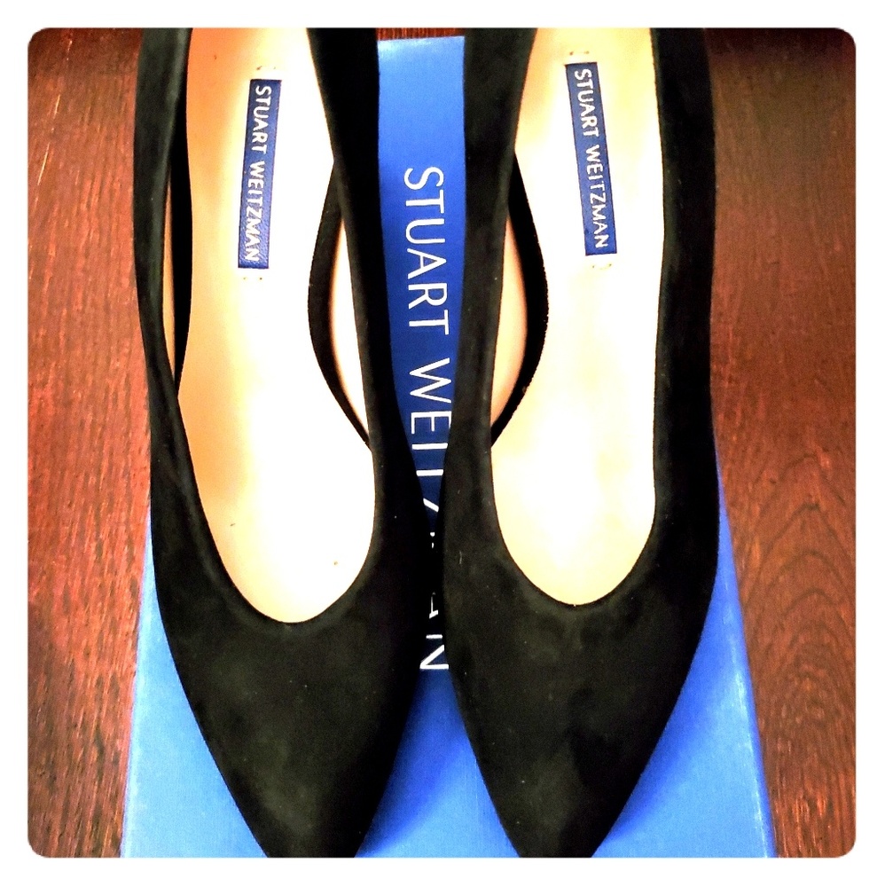 Stuart Weitzman black heels